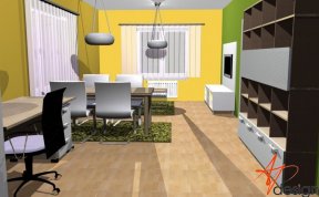 Design interiéru a kompletní realizace bytu v Hostivaři